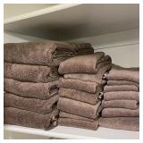 Brown Bath Towels/ Hand Towels/ Wash Cloths