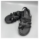 Ladies Black Sandals Franco Sarlo 7 1/2M Ladies Black Sandals Franco Sarlo 7 1/2M