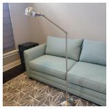 Modern Brushed Nickel Adjustable Lamp