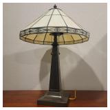 Modern Faux Glass Table Lamp