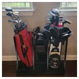 Callaway Solaire & Ping Golf Clubs w/ Rack Callaway Solaire & Ping Golf Clubs w/ Rack