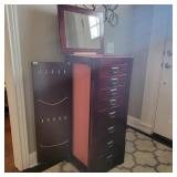 Modern Jewelry Cabinet