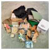 Lot of Crafting w/ Leather & Veneer Lot of Crafting w/ Leather & Veneer