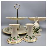 Lot of Lenox Holiday China Lot of Lenox Holiday China