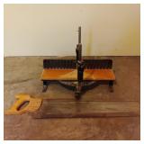 Stanley Miter Box And Saw Stanley Miter Box And Saw
