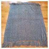 Pier 1 Imports Grey Throw Blanket