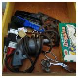 Contents of Drawer w/ Sport Goggles