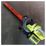 Ryobi 40v Lithium Cordless Hedge Sweep Ryobi 40v Lithium Cordless Hedge Sweep