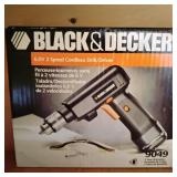 Black & Decker Cordless Drill Black & Decker Cordless Drill