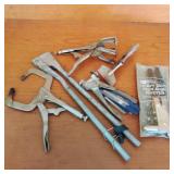 Lot w/ Hand Vises Lot w/ Hand Vises