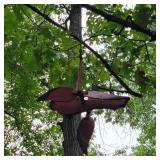 Wooden Cardinal Whirligig