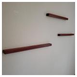 Custom Cherry Wood shelves