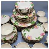 55+ Pieces of Franciscan Desert Rose China