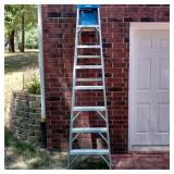 8ft Werner Aluminum Ladder 8ft Werner Aluminum Ladder