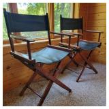 Pair of Modern Folding Director