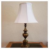 Octagon Shaped Bronze Colored Lamp Octagon Shaped Bronze Colored Lamp