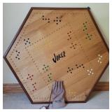 Custom Made Hexagonal Game Table