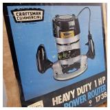 Craftsman Heavy Duty 1HP Power Router 1738 Craftsman Heavy Duty 1HP Power Router 1738