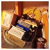 Lot of Misc. Electric in Basement Lot of Misc. Electric in Basement