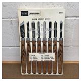 Craftsman 8pc Wood Turning Chisel Set Craftsman 8pc Wood Turning Chisel Set