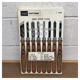 Craftsman 8pc Wood Turning Chisel Set