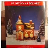 St Nicholas Square Illuminated Hand-Painted