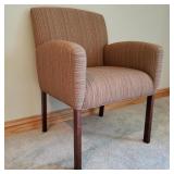 Striped Padded Chair Striped Padded Chair