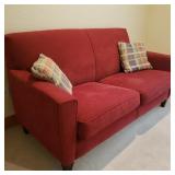 Red Felxsteel Sofa