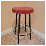 Retro Fiberglass & Metal Shop Stool