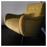 Mid-century style Yellow Chair #2