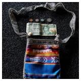 Bahamas Bag w/ Bahamas Currency