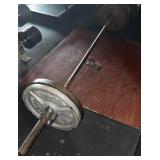 Barbell w/ Four 45lb Weights