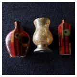 Set of 3 Decorative Vases