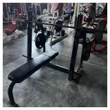 Magnum Flat Bench with Weight Storage