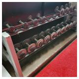 Nautilus Rack of InTek Dumbells