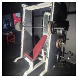 Life Fitness / Body Master Squat/Bench/Weights