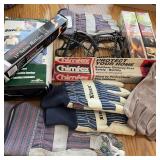 Lot of Leather Gloves w/ ChimFex & Misc Lot of Leather Gloves w/ ChimFex & Misc