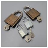 Padlocks w/ Keys