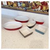 Small Baking Dishes Emile Henry France, Mulberry, Small Baking Dishes Emile Henry France, Mulberry,