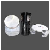 Coffee Grinder, One Touch Can Opener, Counter Jar Coffee Grinder, One Touch Can Opener, Counter Jar