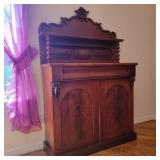 Antique Walnut Sideboard Antique Walnut Sideboard