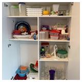 Pressed Board Cabinet w/ Contents Pressed Board Cabinet w/ Contents
