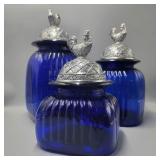 Artland Cobalt Canister Set