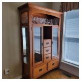 Kathy Ireland Sedona Curio Cabinet