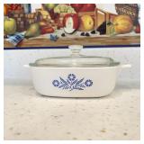 Corning Ware Cornflower Blue Casserole A2