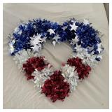 Red/ White/ Blue Wreath