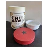 4 Williams Sonoma Chili Bowls in Box 4 Williams Sonoma Chili Bowls in Box