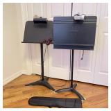 3 Music Stands, 1 in Bag 3 Music Stands, 1 in Bag