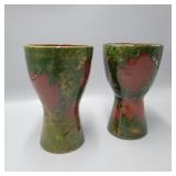 Signed Elk River Pottery Pair