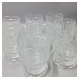 Set of 8 Dansk Designs Gustav Design Tumblers